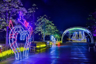별이 빛나는 공원(부산시민공원 겨울빛축제) 이미지2번째