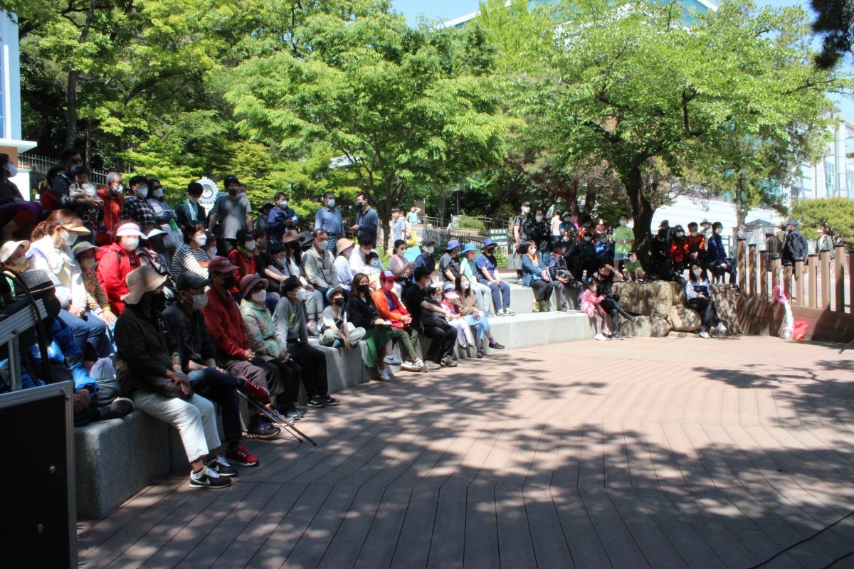 콘서트 관람 중