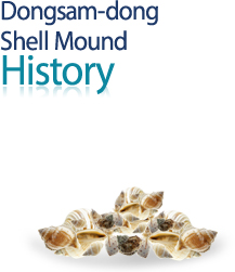 Dongsam-dong shell mound History